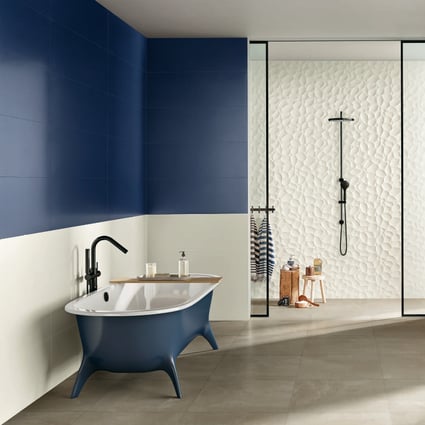 Πλακάκι Genesis Deep Matt Blue 35x100 cm